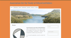 Desktop Screenshot of ethnogeopolitics.org