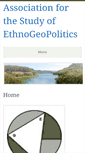 Mobile Screenshot of ethnogeopolitics.org